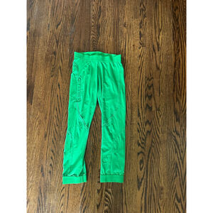 Women's Adidas by Stella McCartney Green XS Track Pants leggings